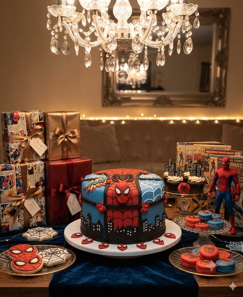 Heroic SpiderHero Cake