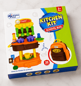 Kitchen Kit School Bag Pretend Play Set – 36 Pieces