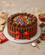 KitKat Gems Chocolate Truffle Cake