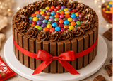 KitKat Gems Chocolate Truffle Cake