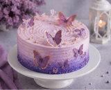 Lavender Butterfly Dream Cake