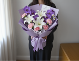 Lavender Serenade Anniversary Luxe Bouquet