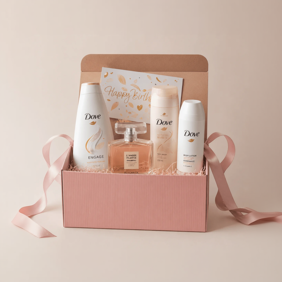 Luxury Dove Pampering Birthday Gift Box
