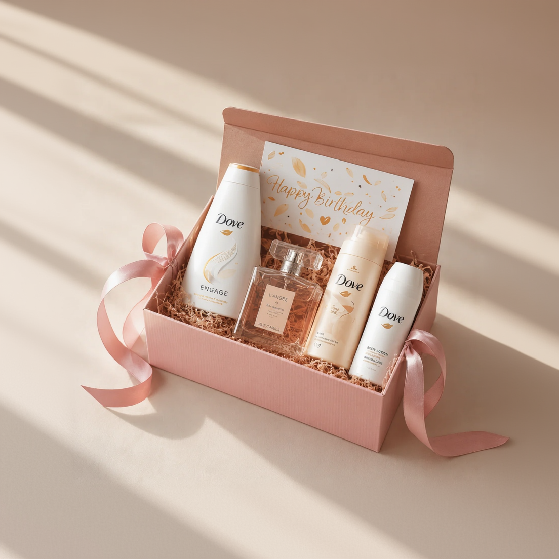 Luxury Dove Pampering Birthday Gift Box