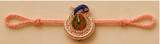 Peacock Embroidery Designer Rakhi