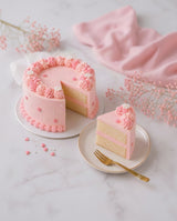 Pink Blossom Love Cake