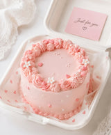 Pink Blossom Love Cake
