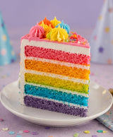 Rainbow Delight Happy Birthday Cream Cake