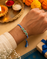 Neelkanth Peacock Trio Rakhi