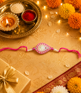 Gulabi Noor Pearl Rakhi