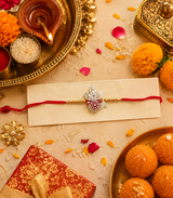 Raktika Lotus Charm Rakhi