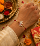 Raktika Lotus Charm Rakhi
