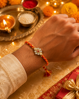 Rangoli Ruby Charm Rakhi