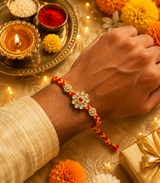 Rangrez Floral Radiance Rakhi