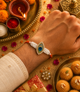 Mayura Shringar Pearl Rakhi