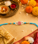 Neelam Pearl Bloom Rakhi