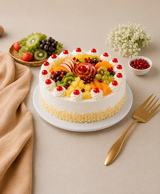 Royal Fresh Fruit Cream Cake