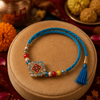 Royal Multicolor Meenakari Designer Rakhi