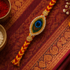 Royal Peacock Feather Designer Rakhi