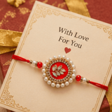 Ruby Pearl Designer Rakhi