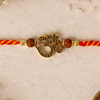 Sacred Om Rudraksha Spiritual Rakhi
