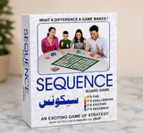 Sequence Strategy Board Game – English & Arabic Edition