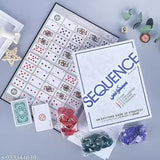 Sequence Strategy Board Game – English & Arabic Edition