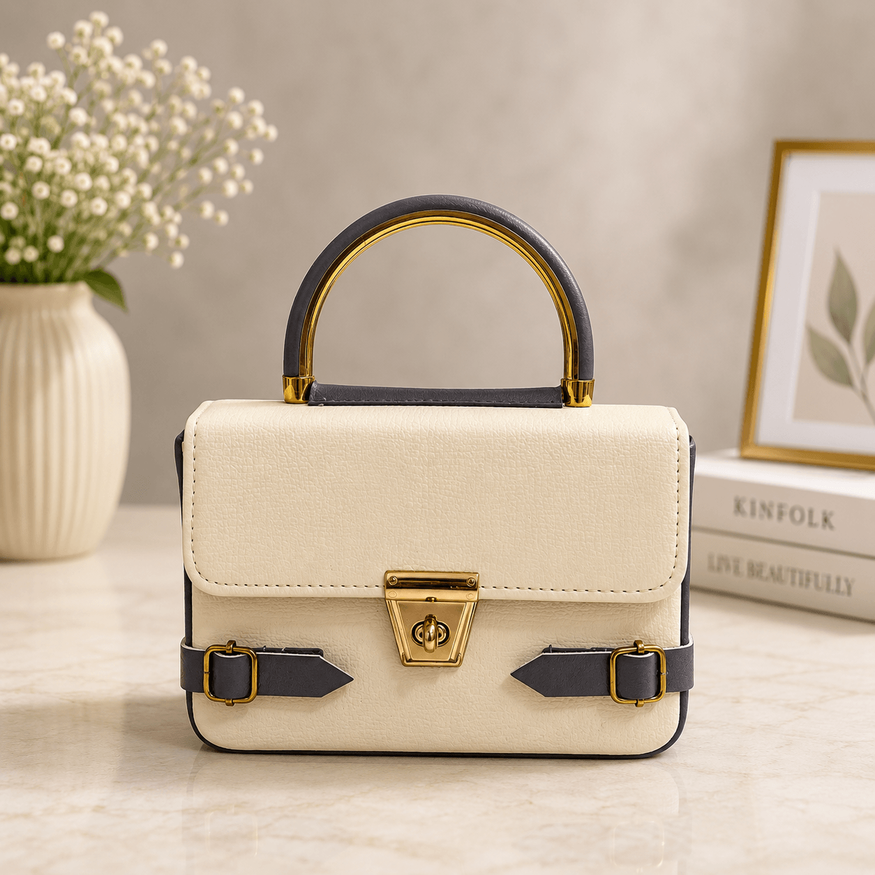 Luxury Women's Gift Hamper with Handbag, Cadbury Celebrations & Designer Accessories