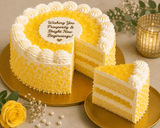 Sunflowers, Yellow Roses & Pineapple Prosperity Combo