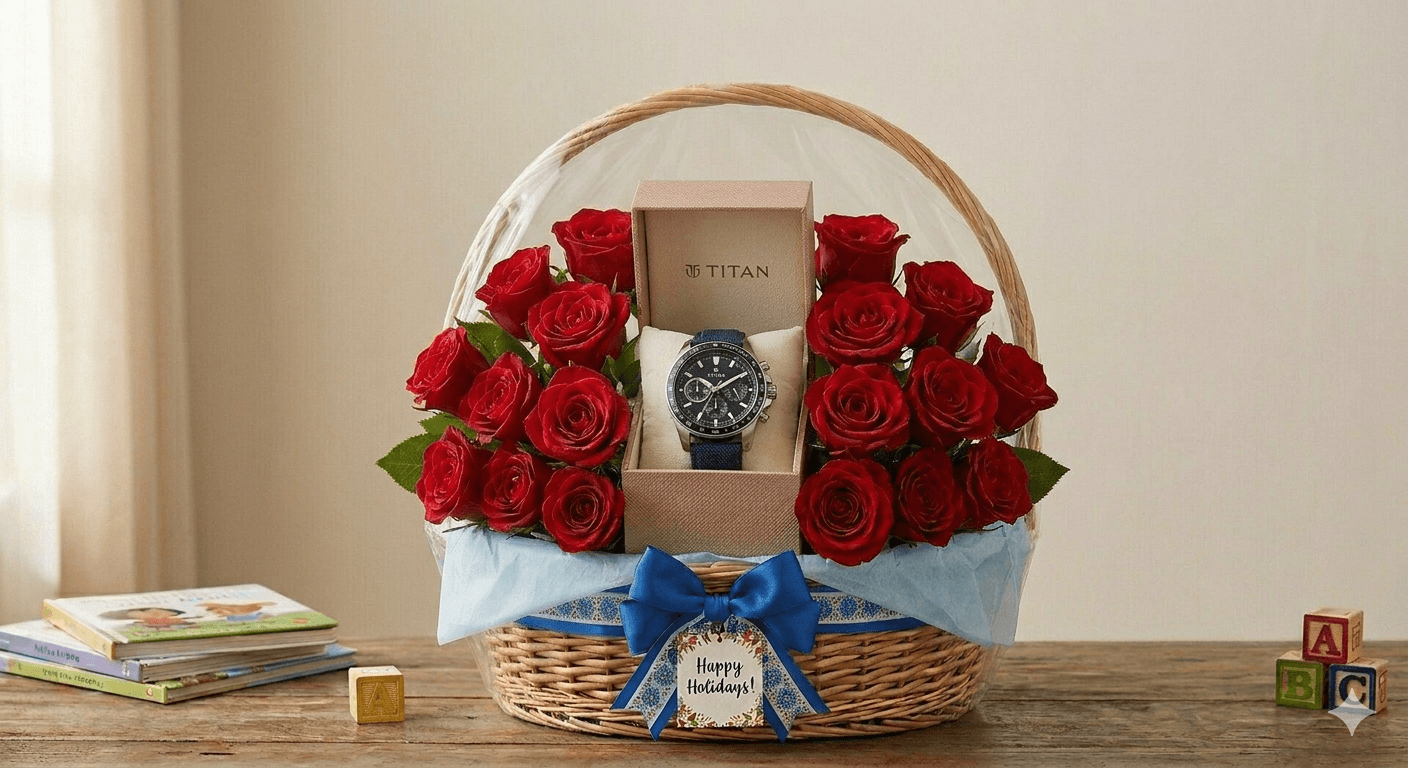 Timeless Romance Titan Watch Basket