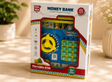 Kids Fun & Learning Gift Hamper with Air Blaster, Digital Money Bank & Snacks