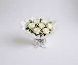 White Roses & White Forest Anniversary Celebration Combo