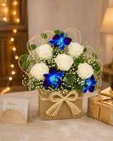 Mystical Land Roses & Orchids Potli
